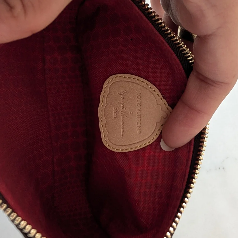 Louis Vuittonx Yayoi kusama Multicolor Wristlet Purse - Picture 7 of 8